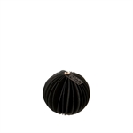 Lübech Living jule kugler - x-mas decoration ball - sort højde 9 cm - Fransenhome